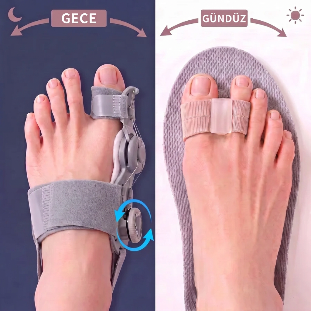 Hallux Valgus Ayarlı Ayak Ateli