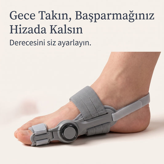 Hallux Valgus Ayarlı Ayak Ateli