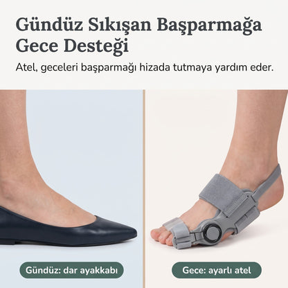 Hallux Valgus Ayarlı Ayak Ateli